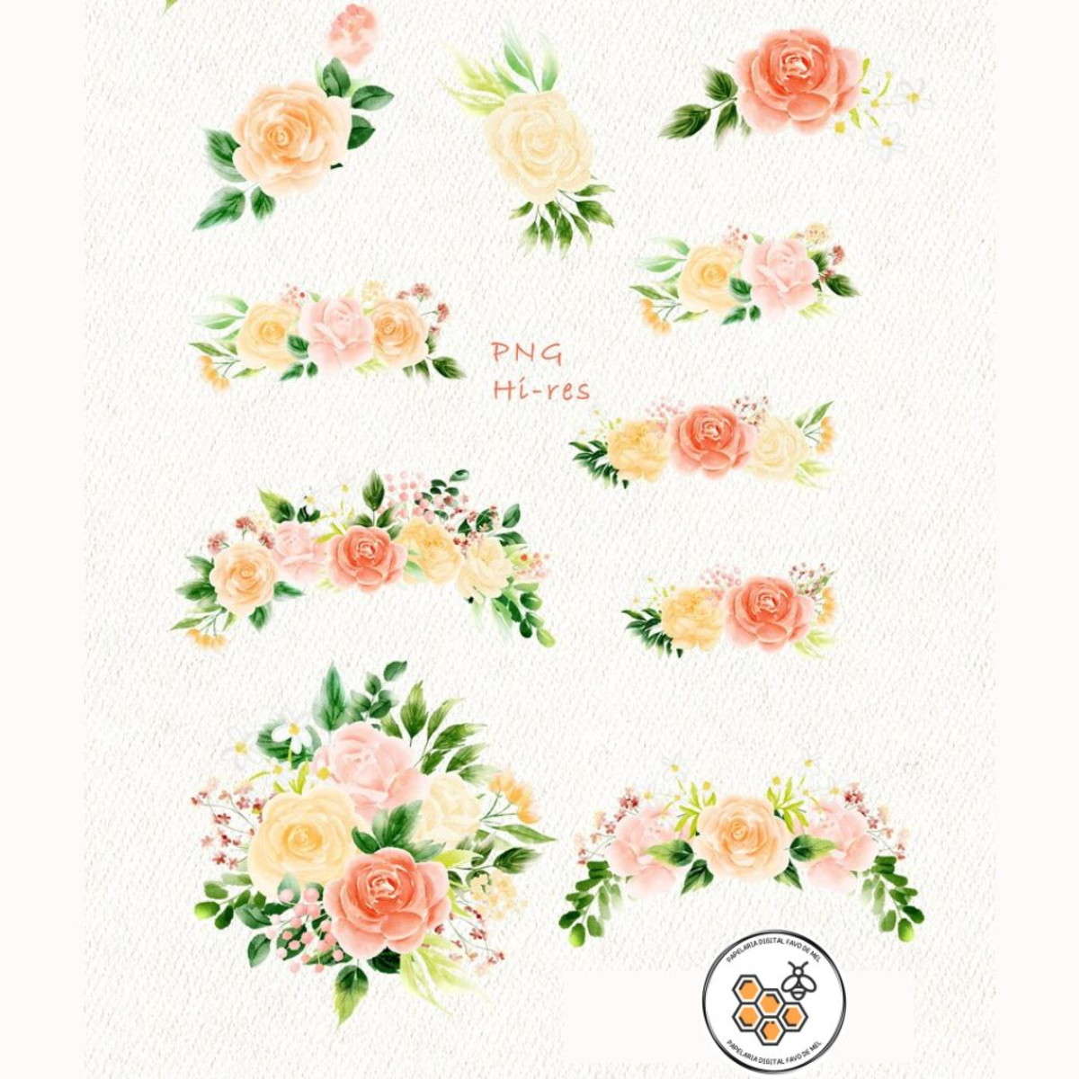 Kit Digital Ovelhinha Aquarela Premium - Baby Lamb - Imagem 2