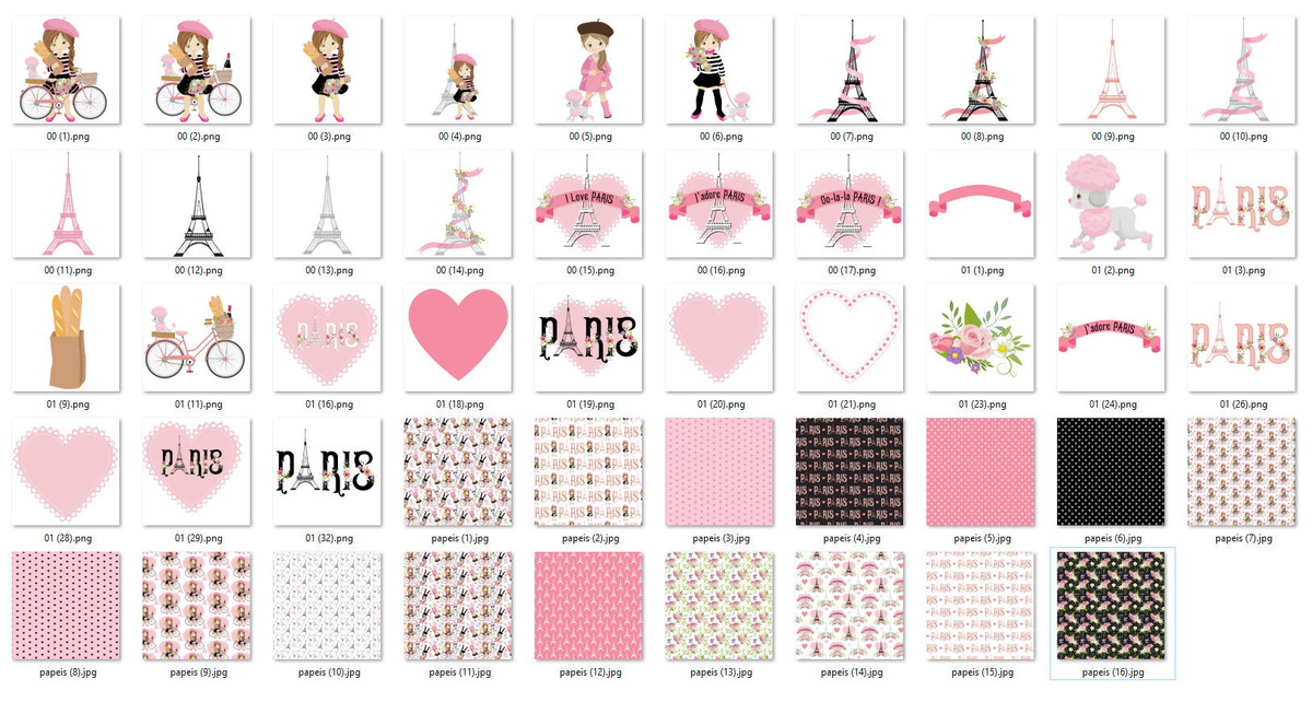#057 Kit Digital Paris - Imagem 2