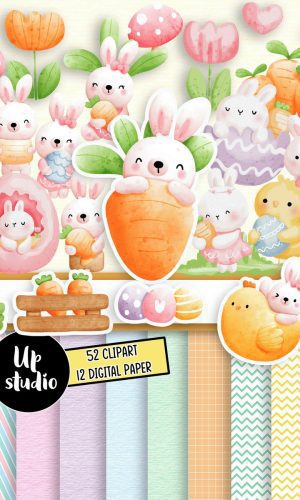 Kit Digital Pascoa 14