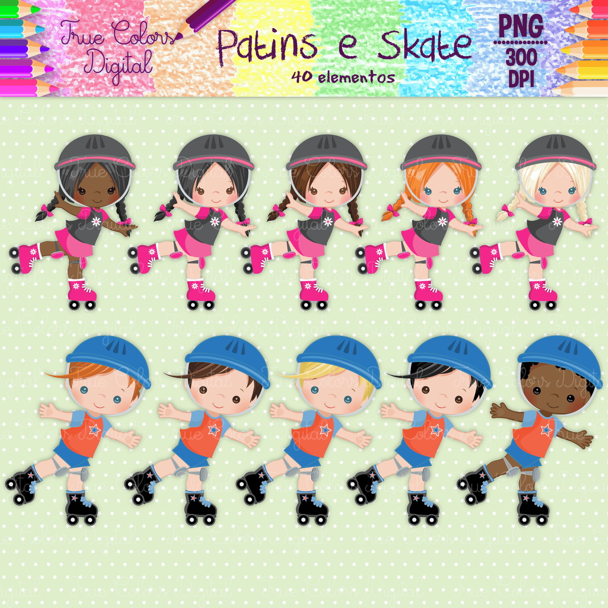Kit Digital Patins e Skate - Imagem 2