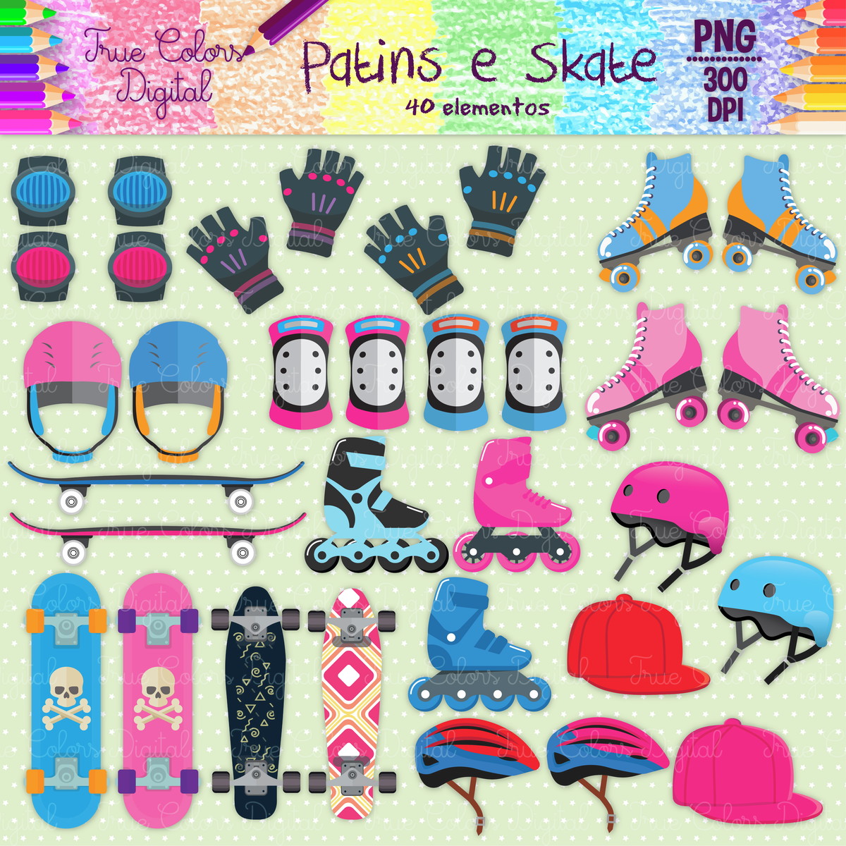 Kit Digital Patins e Skate - Imagem 4
