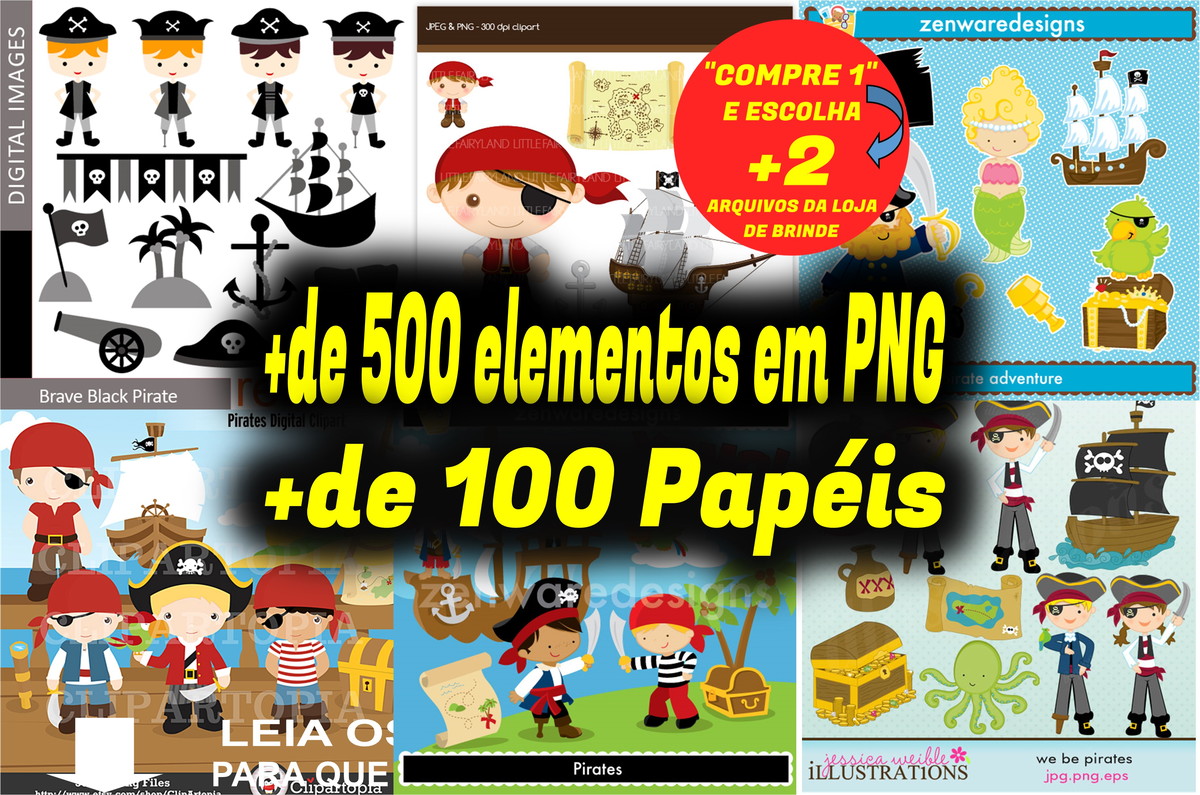Kit Digital Piratas