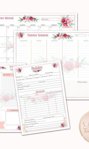 Kit Digital Planner de Mesa