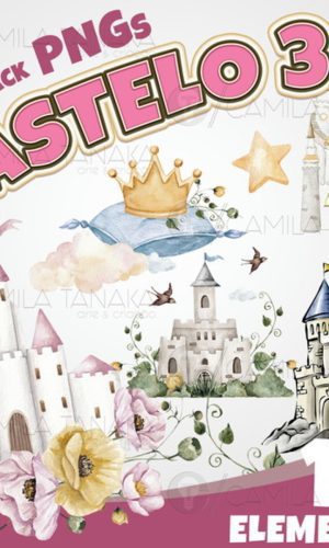Kit Digital Png Castelo 3 (pague 1 Leve 3)