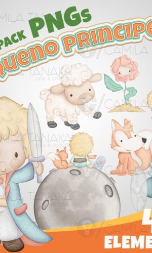 Kit Digital Png Pequeno Principe 13 (pague 1 Leve 3)