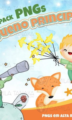 Kit Digital Png Pequeno Principe 2 (pague 1 Leve 3)