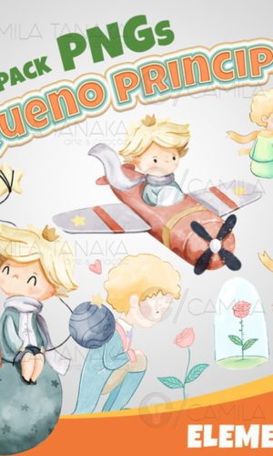 Kit Digital Png Pequeno Principe 9 (pague 1 Leve 3)