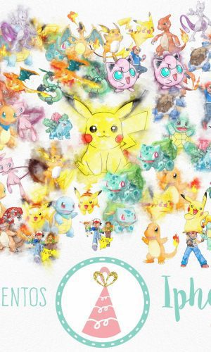 Kit Digital - Pokemon Aquarela (pague 1 e Leve 3)