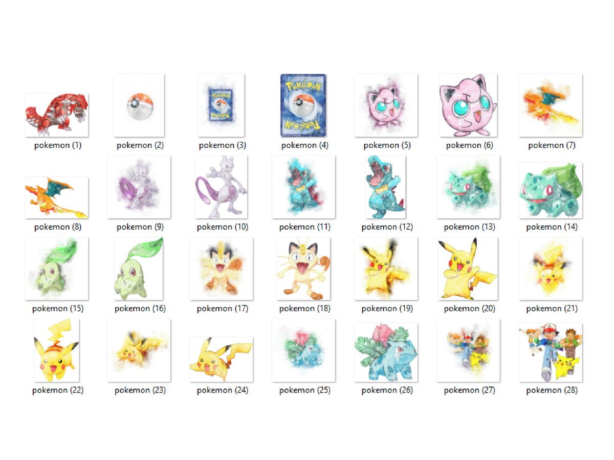 Kit Digital - Pokémon Aquarela - Imagem 2