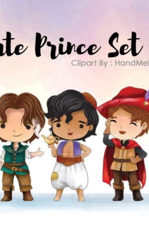Kit Digital - Príncipes Cute