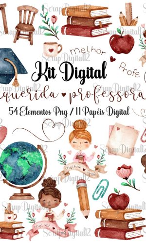 Kit Digital - Professora Aquarela