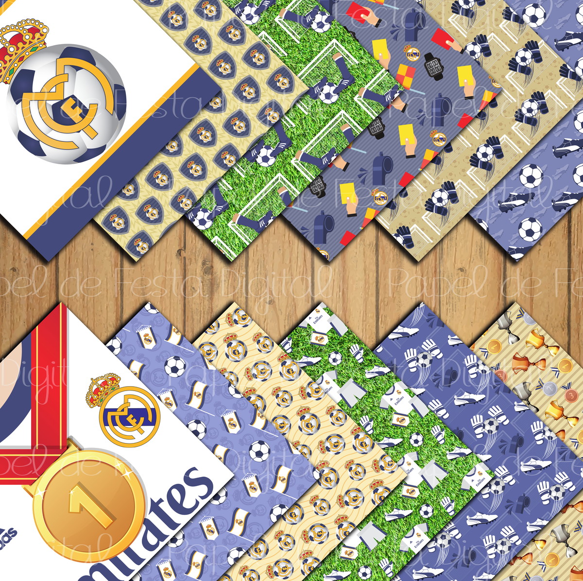 Kit Digital Real Madrid I - Imagem 5