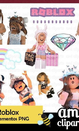 Kit Digital Roblox Menina