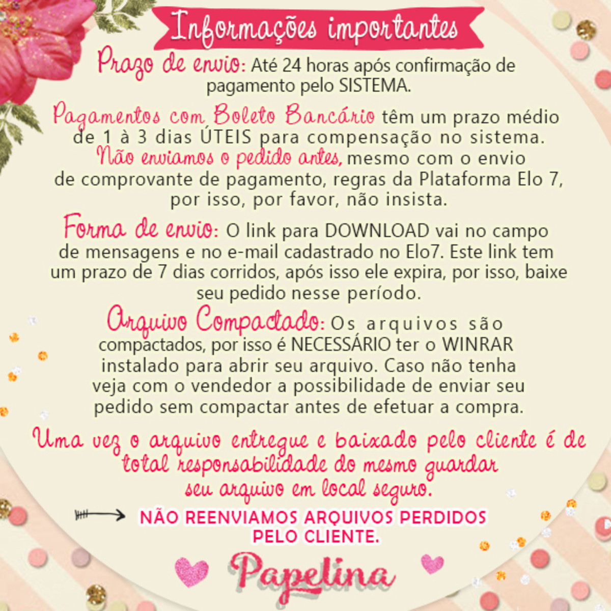 Kit Digital Maquiagem Aquarela - Imagem 2