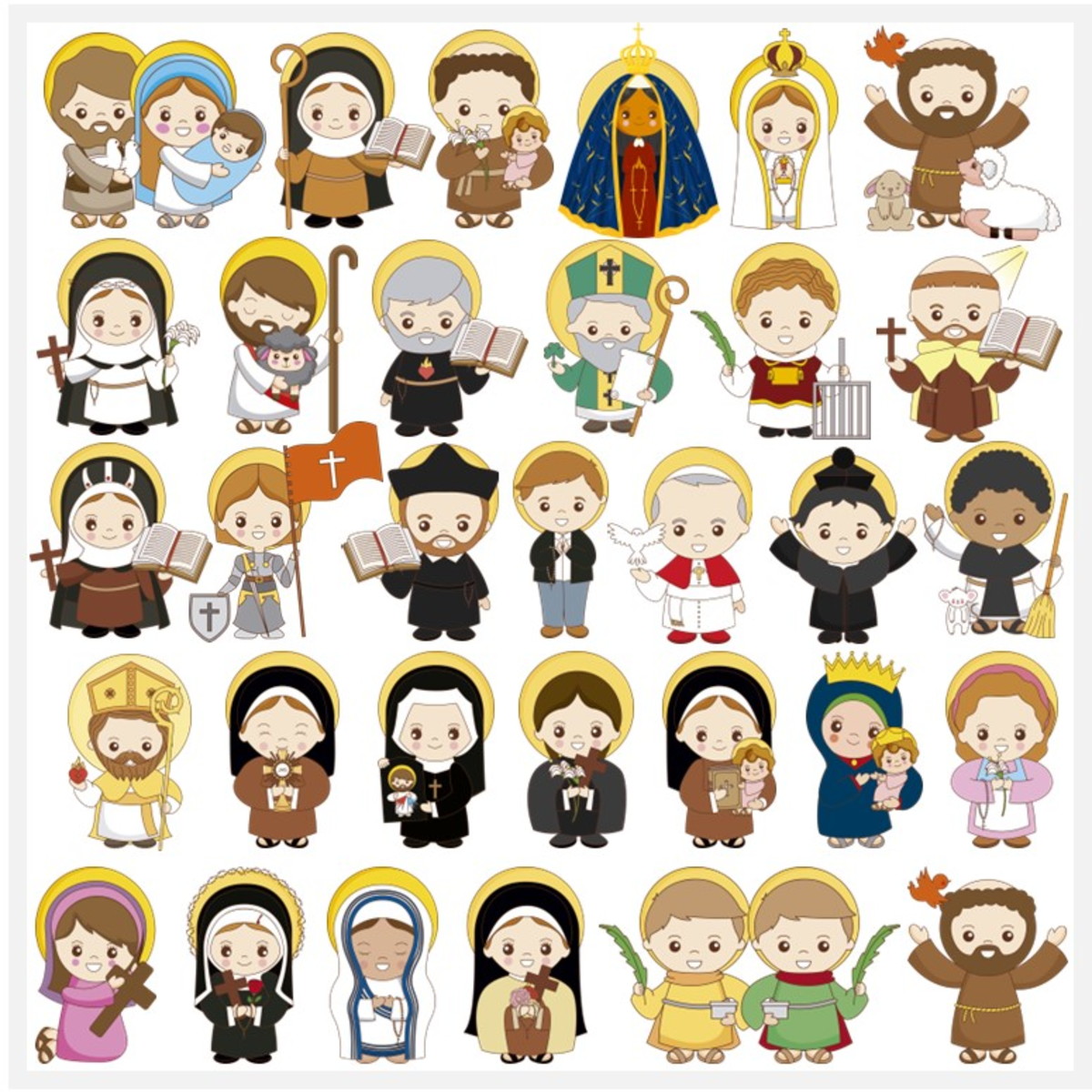 Kit Digital - Santinhos E Santinhas - Imagem 2