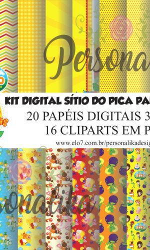 KIT DIGITAL SÍTIO DO PICA PAU AMARELO