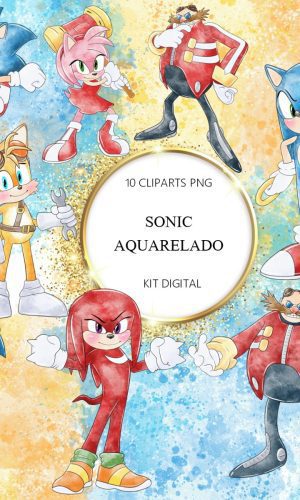 Kit Digital Sonic Aquarela