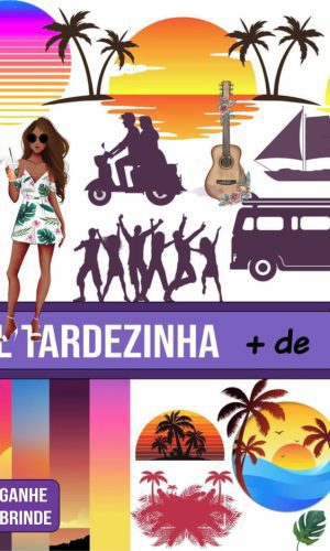 Kit Digital Tardezinha Png-verão + 3 Kits de Brinde