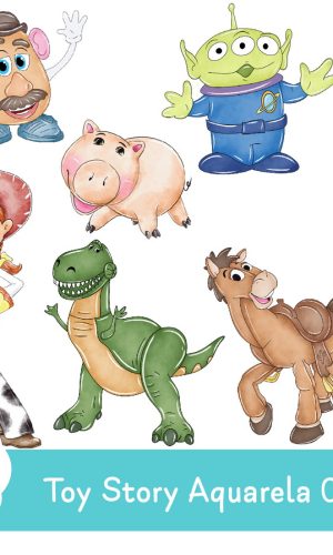 Kit Digital - Toy Story Aquarela 02