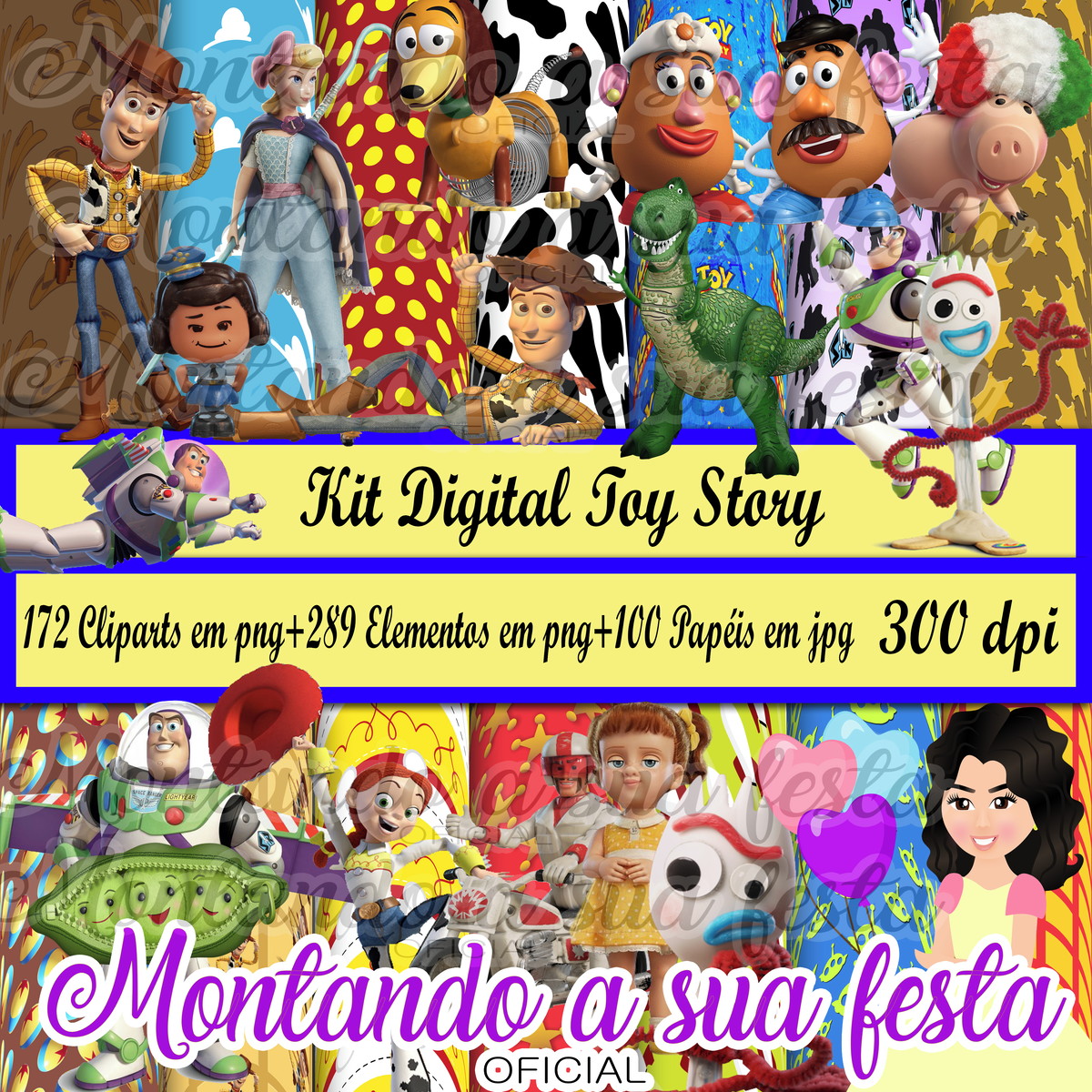 Kit Digital Toy Story