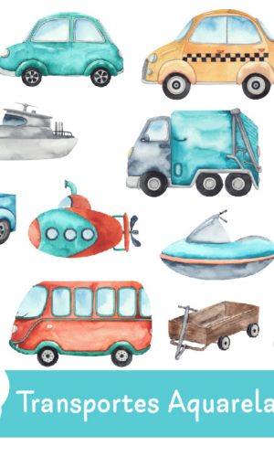 Kit Digital - Transportes Aquarela
