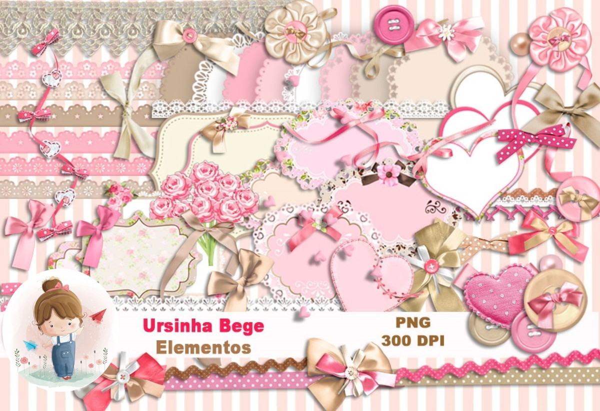 Kit Digital - Ursa Floral - Imagem 2