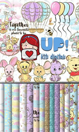 Kit Digital Ursinho Pooh