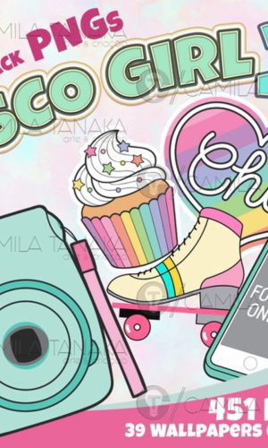 Kit Digital Vsco Girl Tie Dye 2 (pague 1 Leve 3)