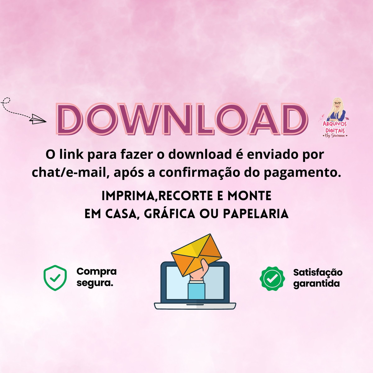 Kit Mini Confeiteiros Páscoa Aquarela - Arquivo Digital - Imagem 5