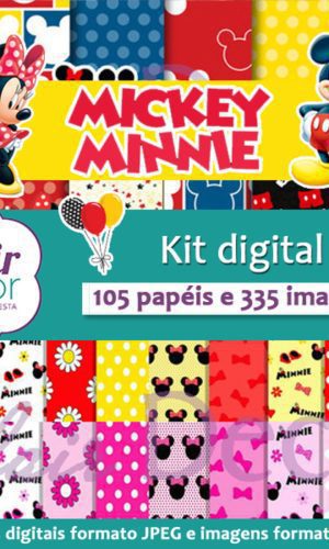 Kit Digital MICKEY E MINNIE