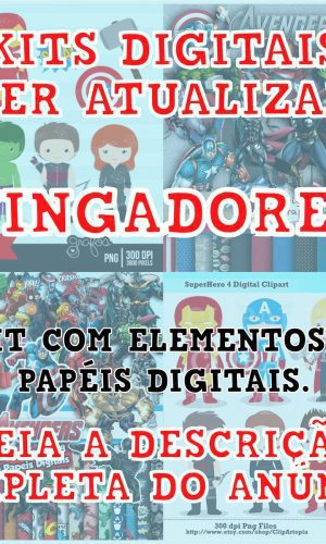 Kits Digitais - Vingadores