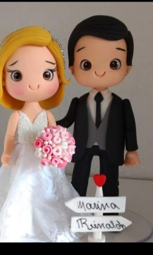 Topo de Bolo para Casamento