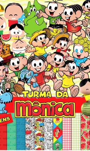 Kit Digital - Turma da Monica (507 Imagens)