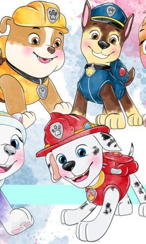 Patrulha Canina Aquarela Kit Digital Compre 1 Leve 3