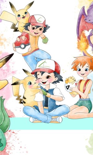 Pokémon Aquarela ,kit Digital Compre 1 Leve 3