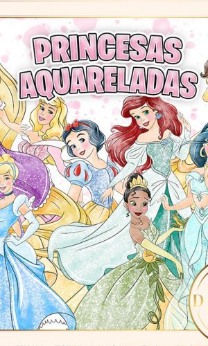 Princesas Aquarela Kit Digital