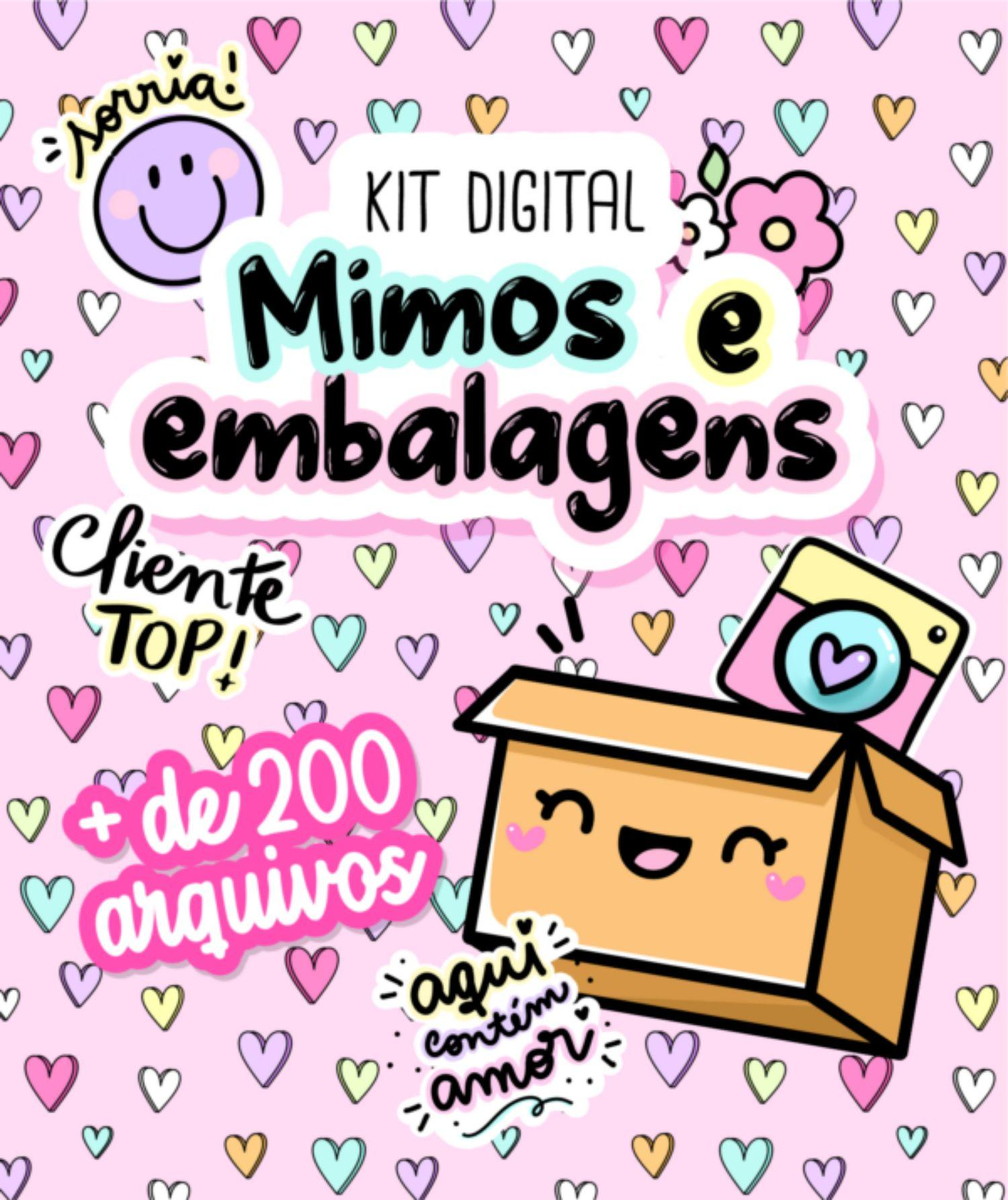 Kit Digital Mimos E Embalagens - +200 Arquivos