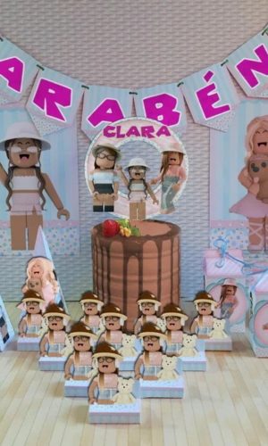 Roblox Menina - Arquivos de Corte Studio e pdf - 334