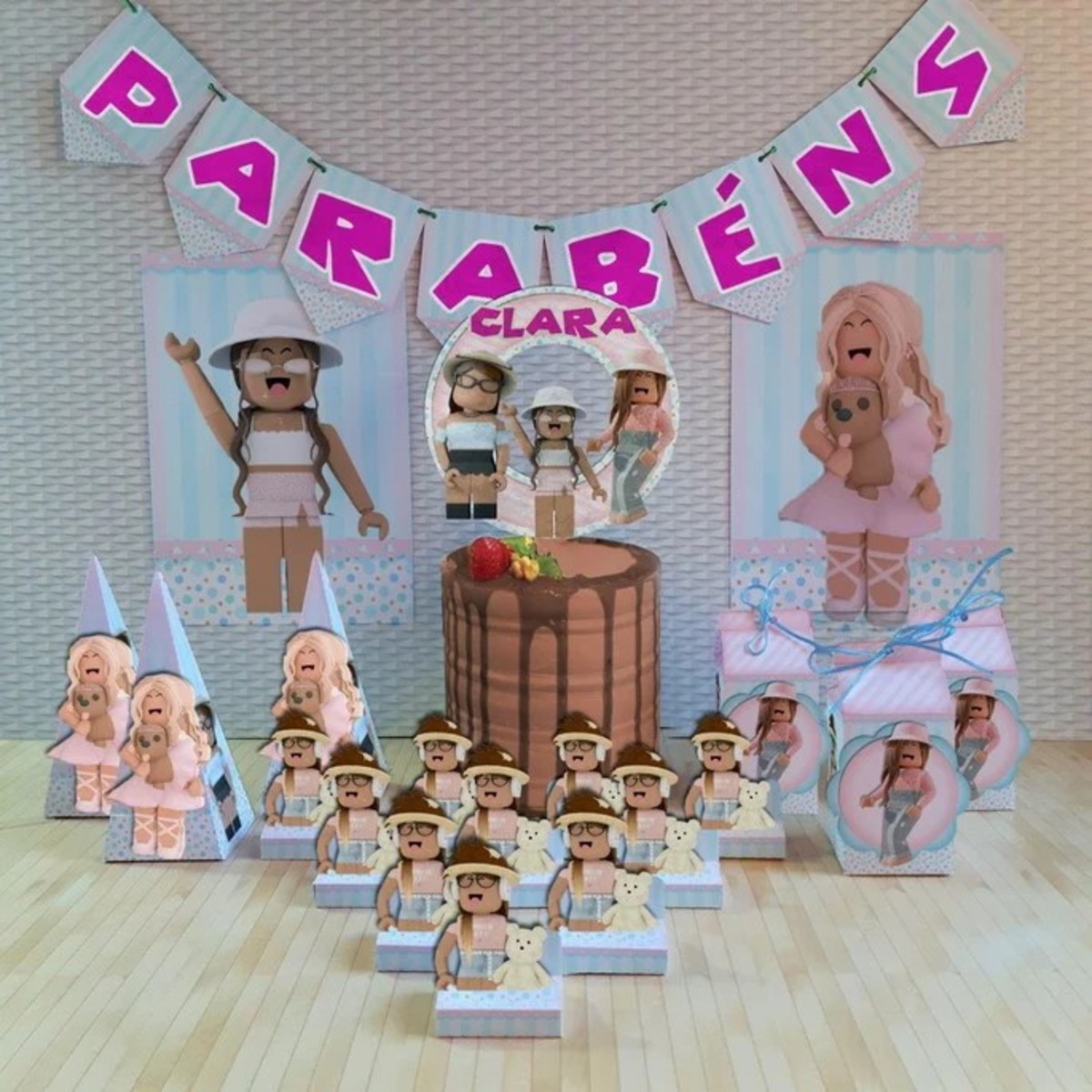 Roblox Menina - Arquivos de Corte Studio e pdf - 334