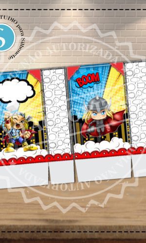 SACOLA AVENGERS THOR - ARQUIVO DIGITAL