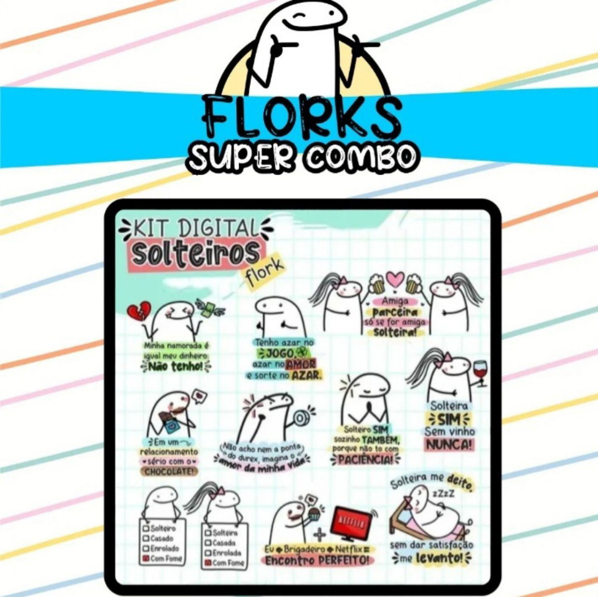 Super Combo Kits Digitais Flork - Imagem 5