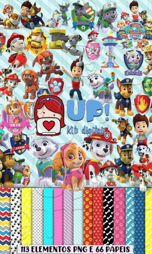 SUPER KIT DIGITAL PATRULHA CANINA