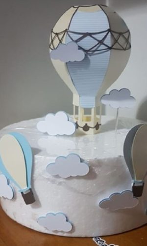Topo Balão 4 Arquivo de Corte