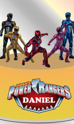 Arquivo para Topo bolo Power Rangers Filme Saban - Impresso