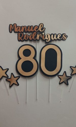 Topo de Bolo Personalizado