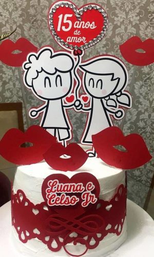 Arquivo Topo de Bolo - Aniversário de Casamento / Namoro
