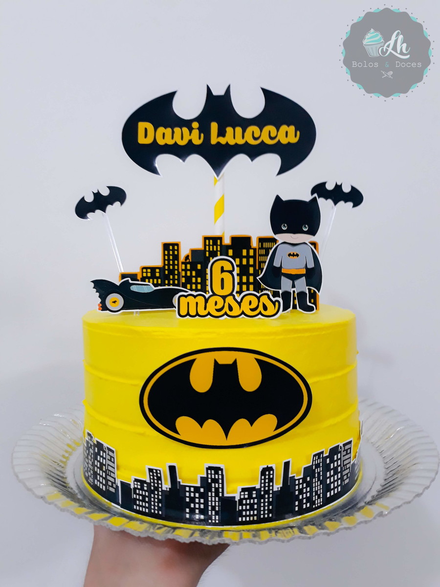 Arquivo Digital Topo de Bolo Batman Baby #2 Pdf/jpg