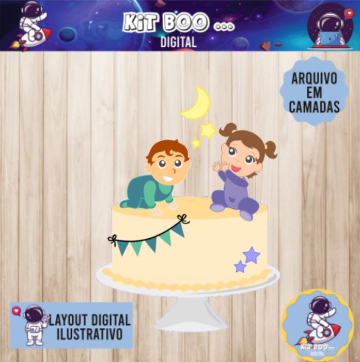 Arquivo Topo de Bolo - Bebê