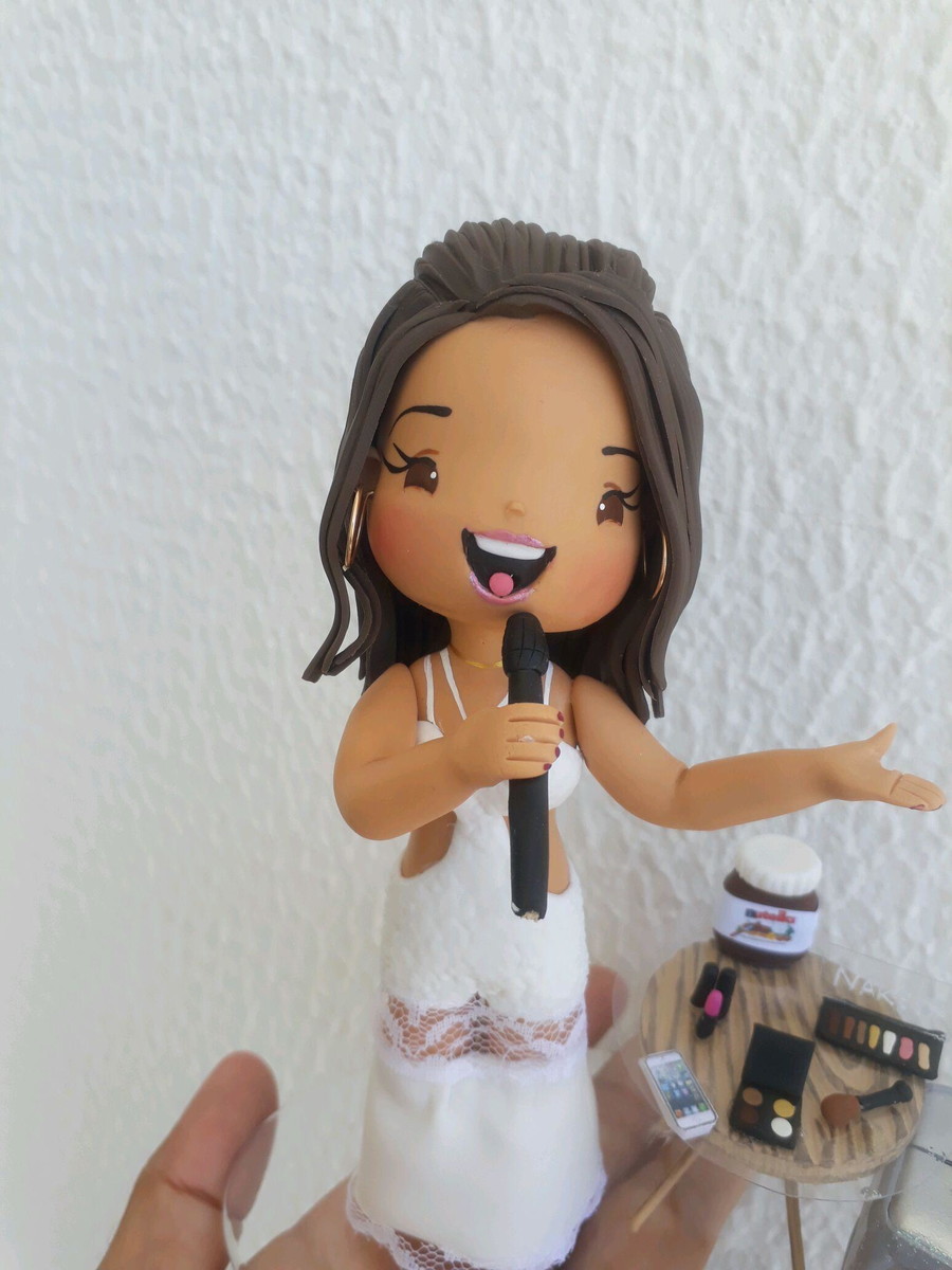 TOPO DE BOLO CANTORA - Imagem 5