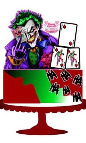 Topo de Bolo coringa